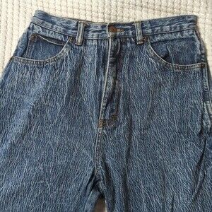 Stefano International vintage 80s acid wash high rise cotton jeans size 8